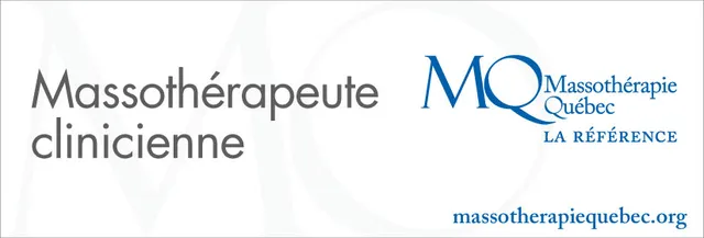 Massothérapeute clinicienne — Massothérapie Québec